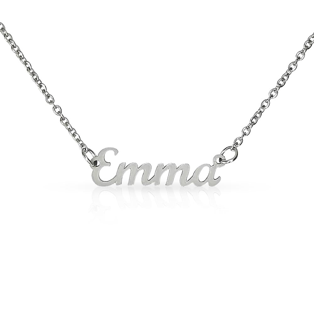 Custom Name Necklace (Horizontal)