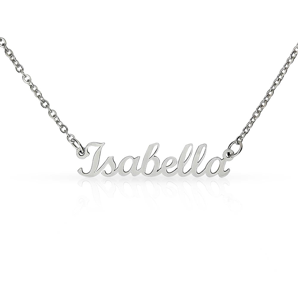 Custom Name Necklace (Horizontal)