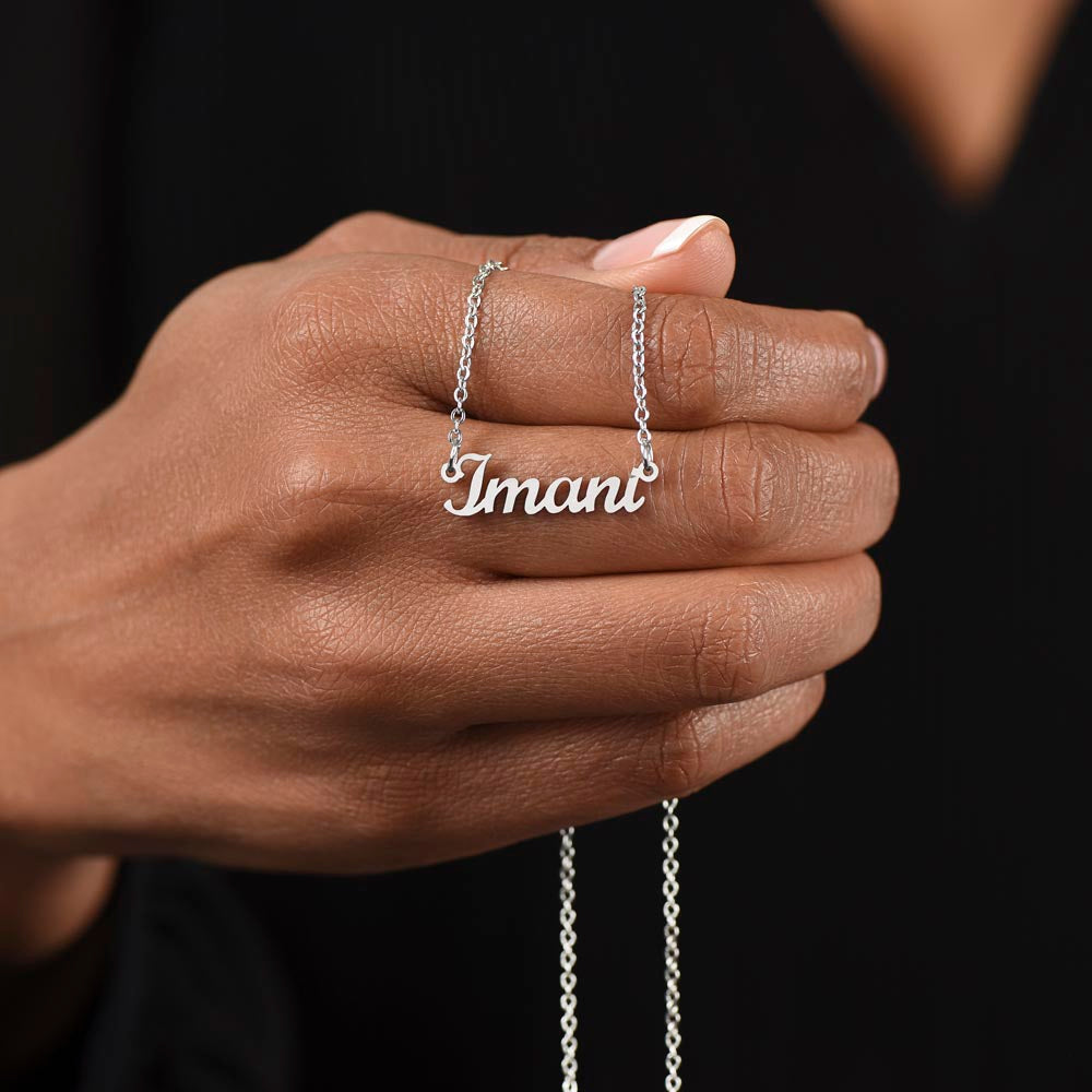Custom Name Necklace (Horizontal)