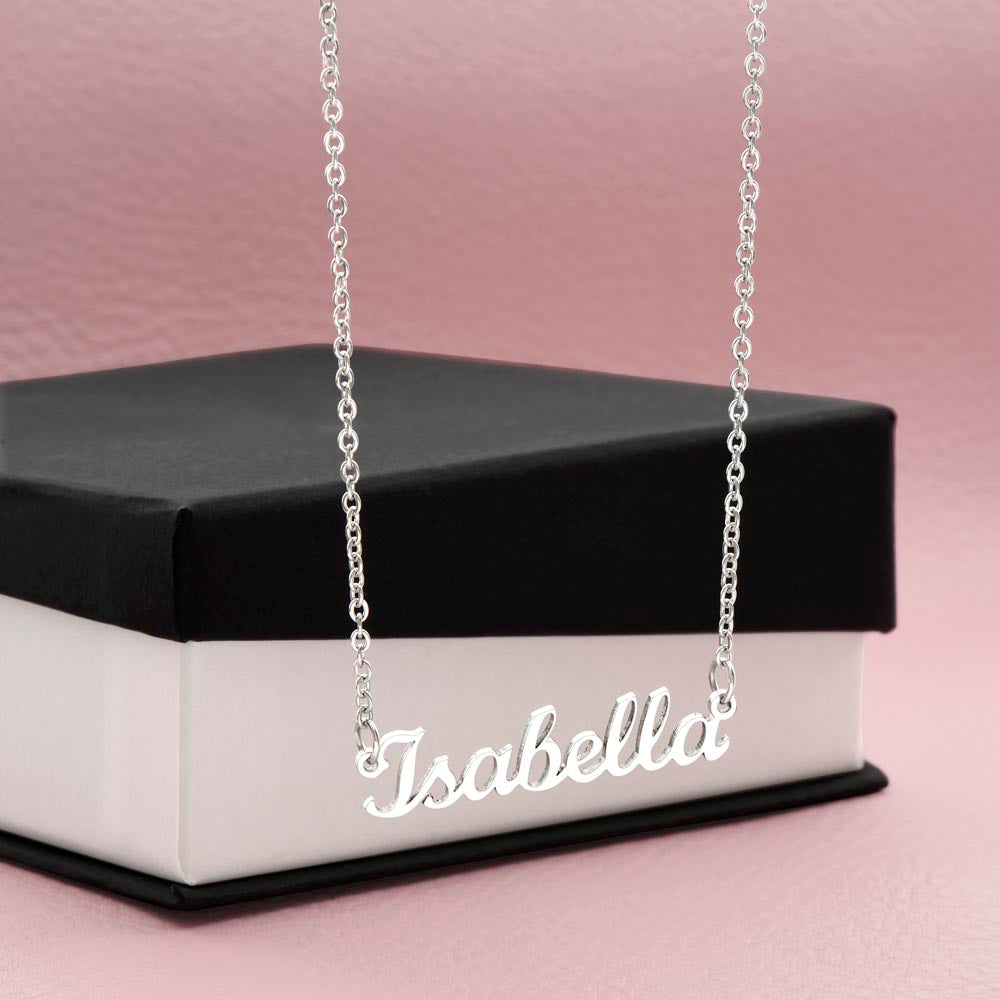 Custom Name Necklace (Horizontal)
