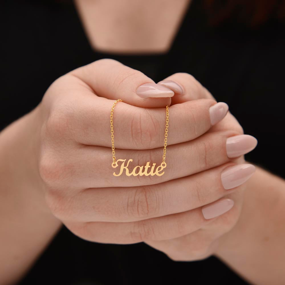Custom Name Necklace (Horizontal)