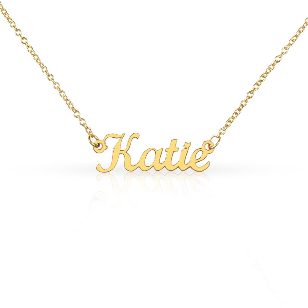 Custom Name Necklace (Horizontal)