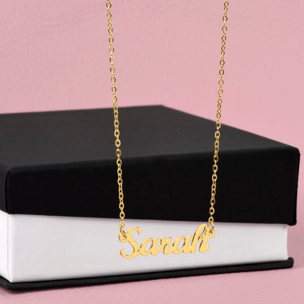 Custom Name Necklace (Horizontal)