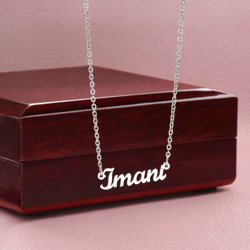 Custom Name Necklace (Horizontal)
