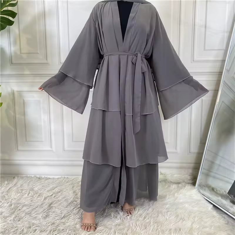 Chiffon Layer Abaya