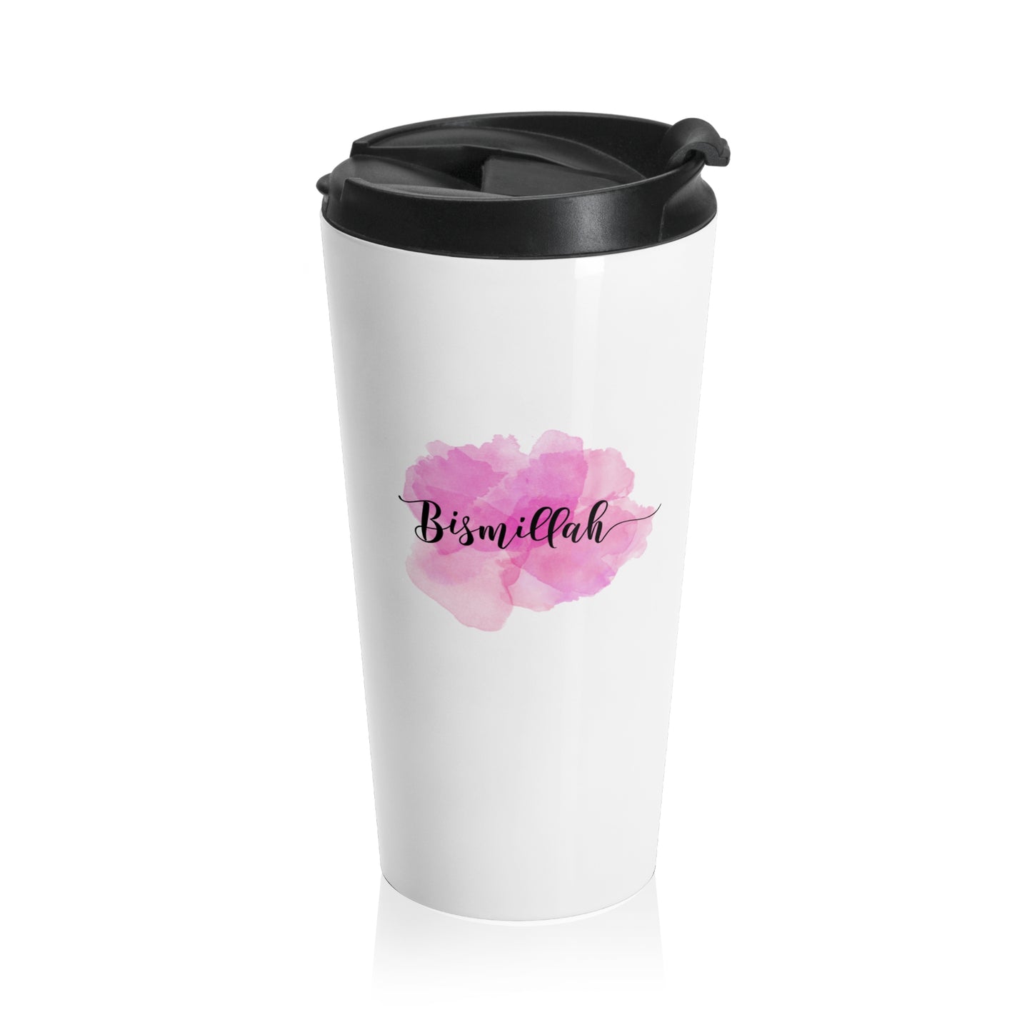 Bismillah Travel Mug (Pink)