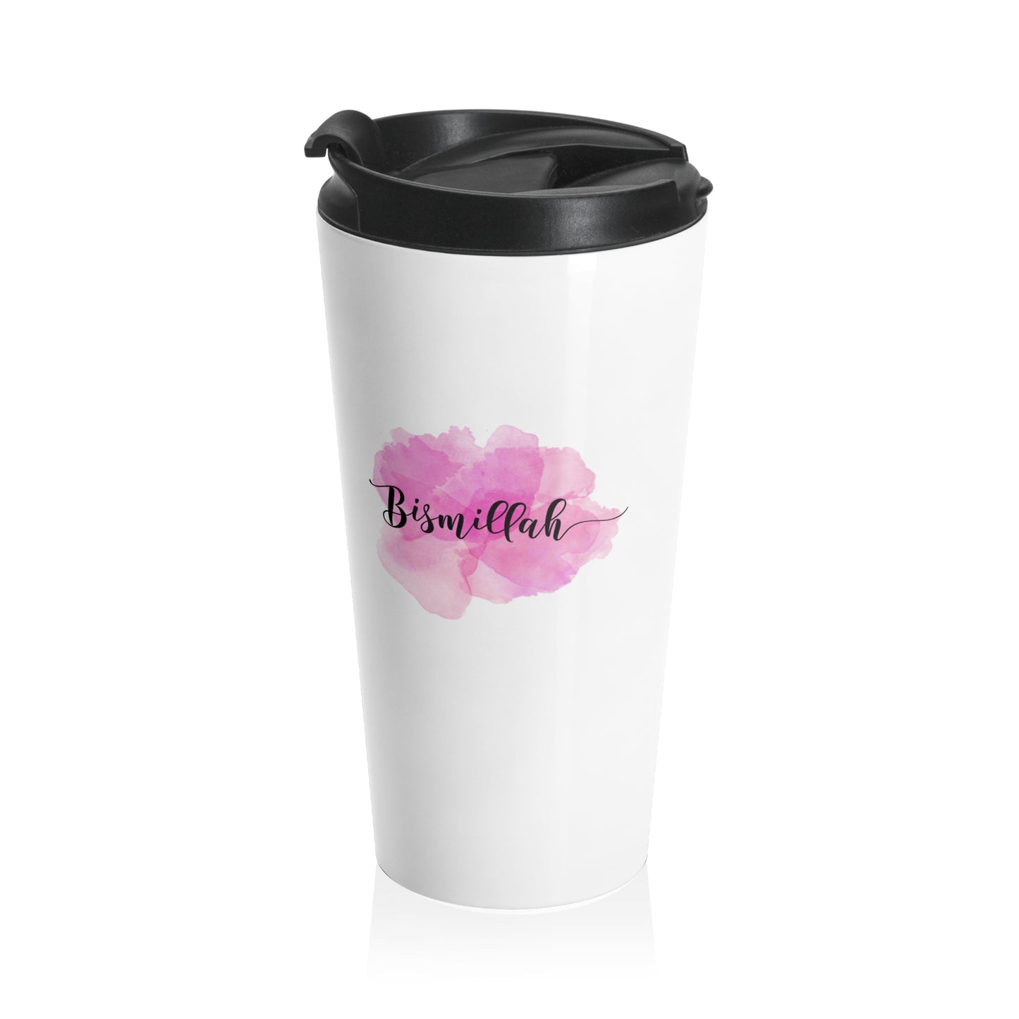 Bismillah Travel Mug (Pink)