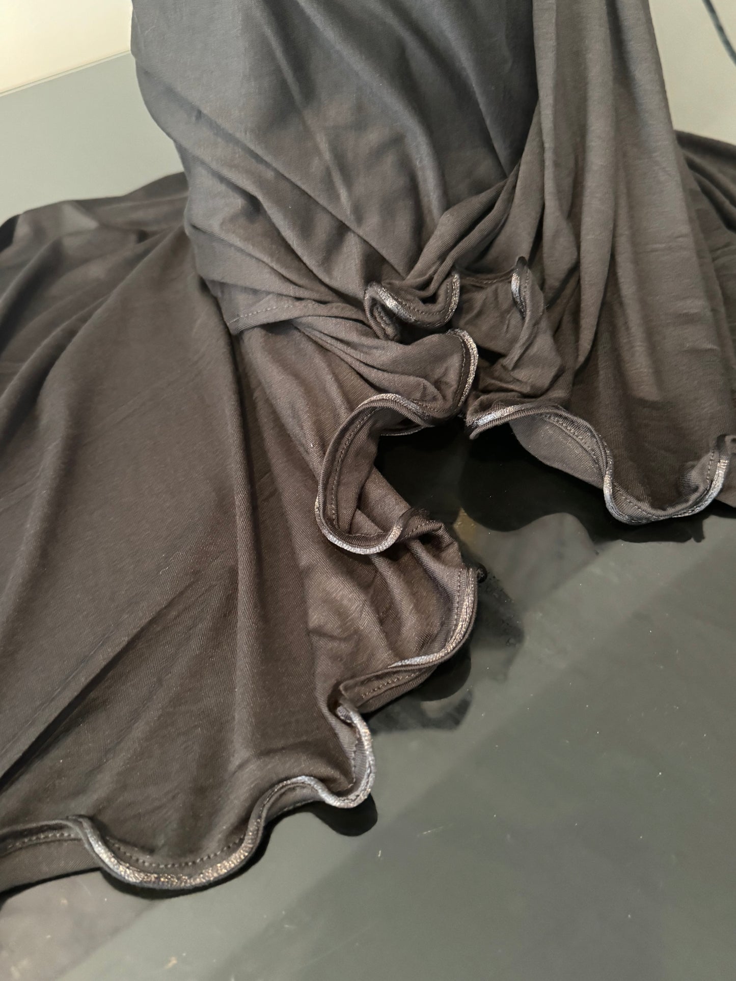 Jersey Hijab with Ruffle